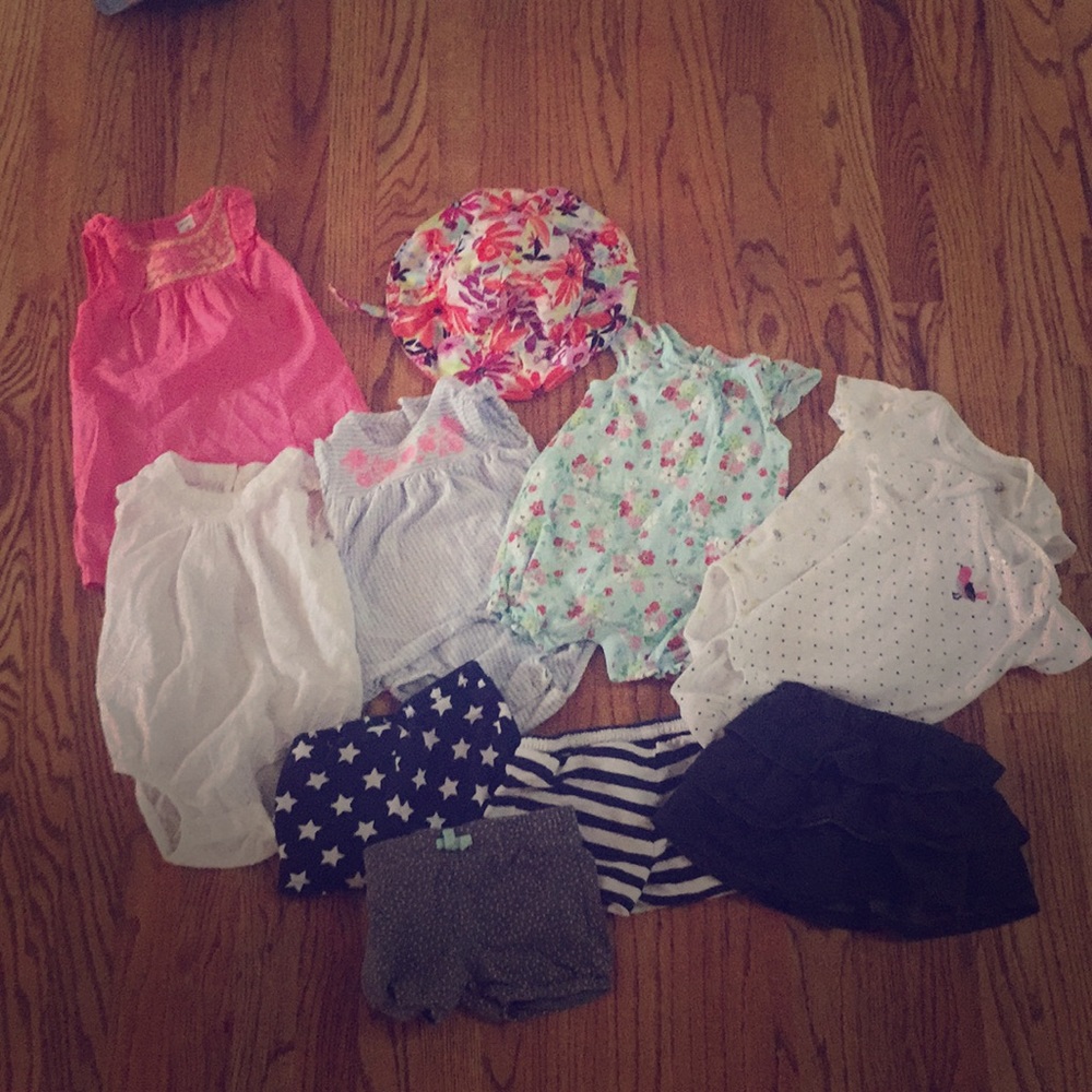 12-18 month lot baby girl spring summer clothes
